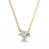 Simone Three Stone Pendant